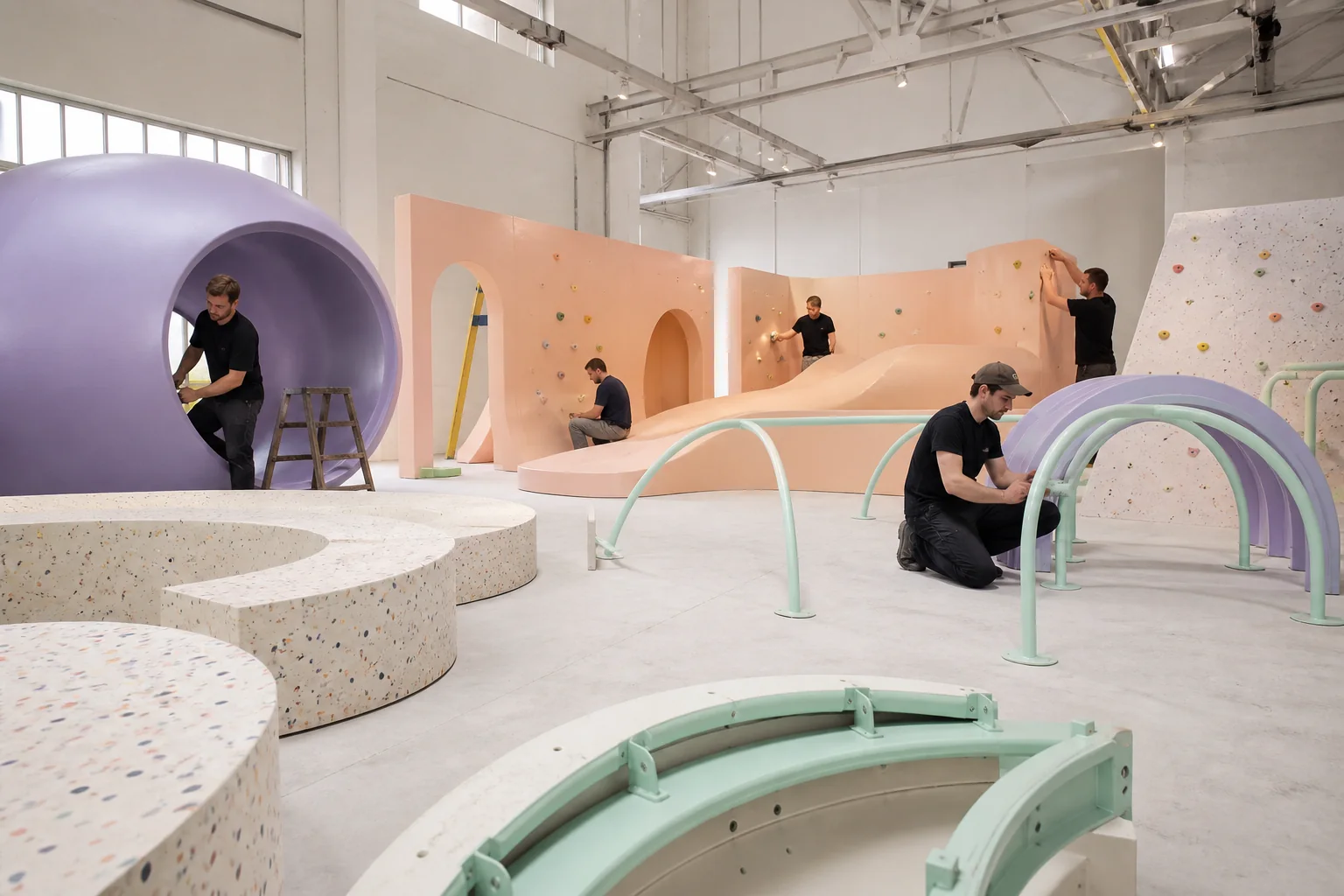 Sculptural playground design and delivery